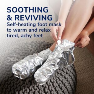 Alternative view of Dr. Scholl's® Tired, Achy Feet Soothing & Reviving Foot Mask, 3 Pair, Warming Booties